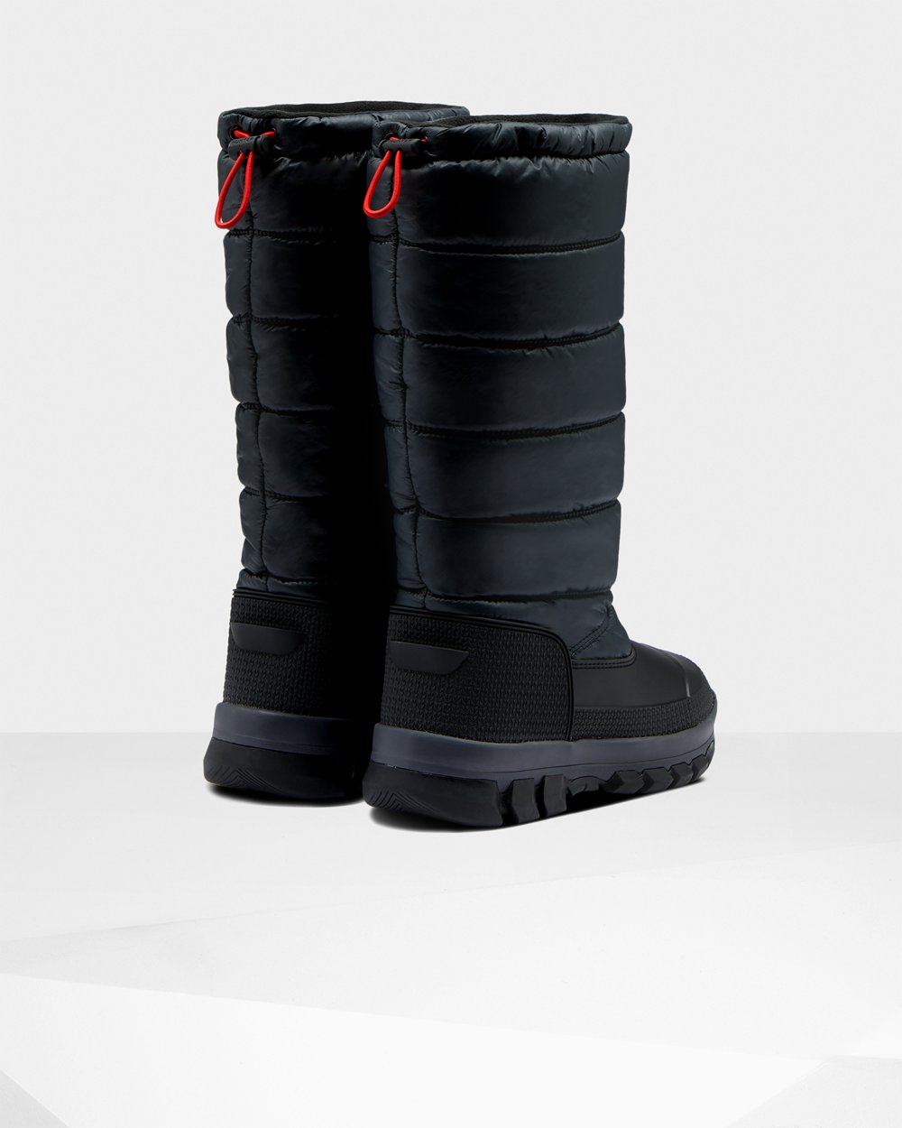 Hunter Mujer Original Insulated Tall - Botas de Nieve Negras - 648-VKJPRU